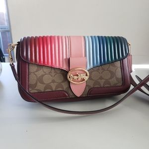 Georgie Signature Canvas Rainbow Linear